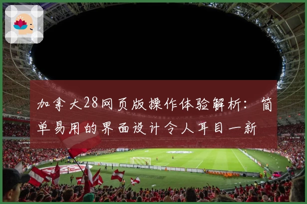 加拿大28网页版操作体验解析：简单易用的界面设计令人耳目一新